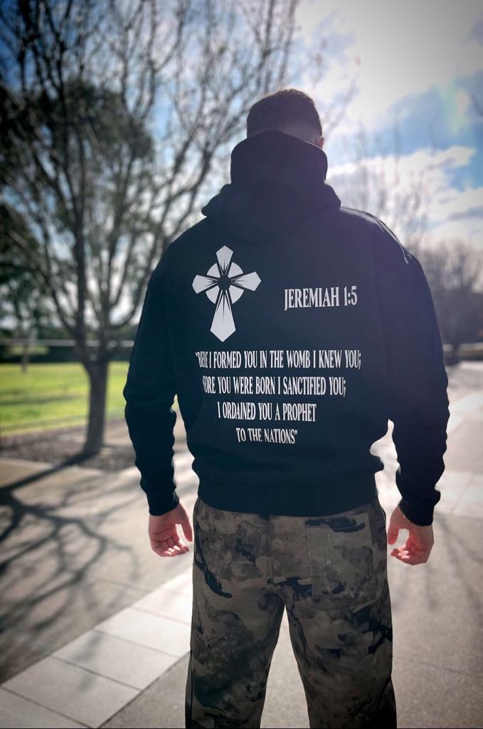 CUSTOM BIBLE VERSE UNISEX-HOODIES